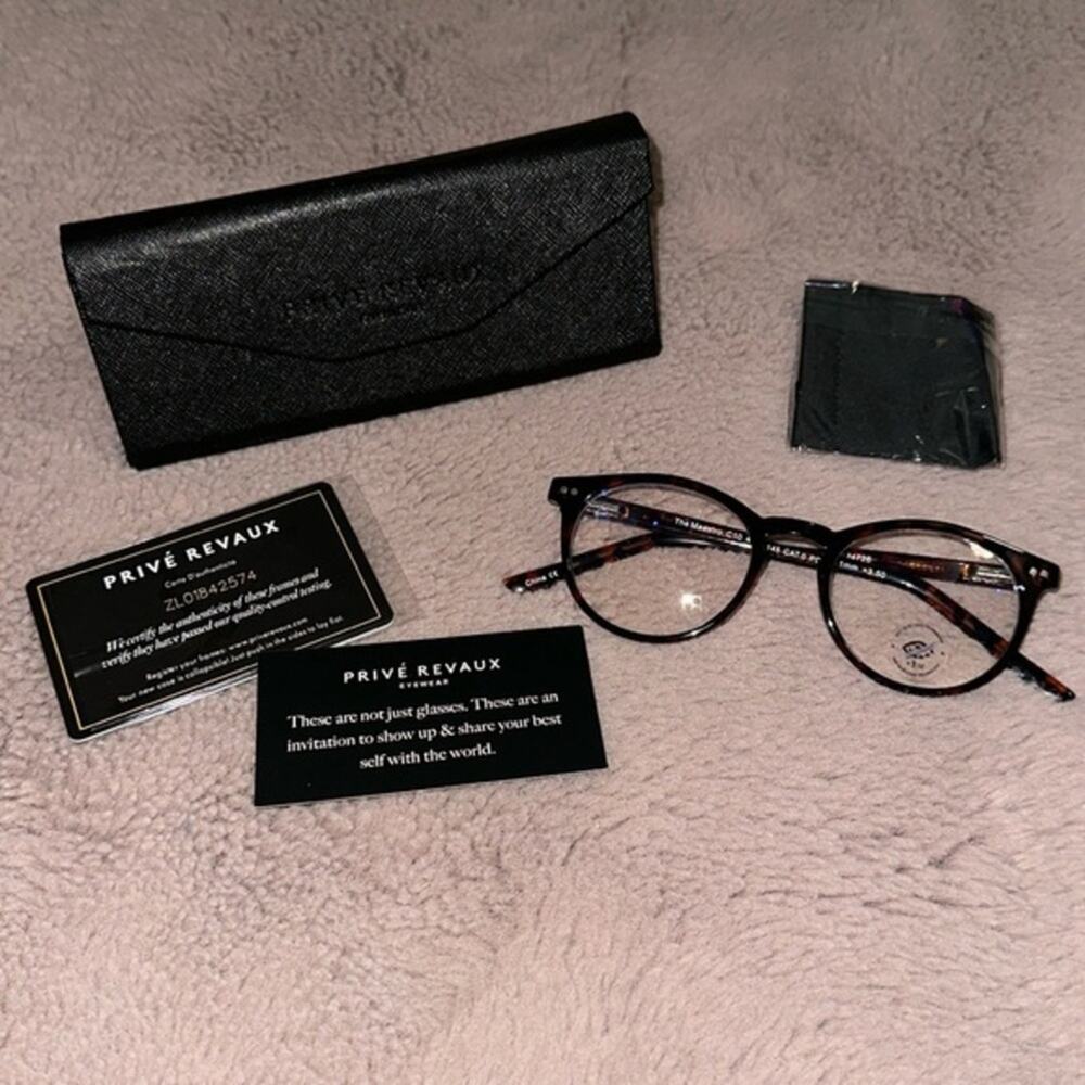 Brand New Tortoiseshell Glasses 3.50 Anti Blue Light Technology